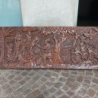 Bassorilievo in legno
