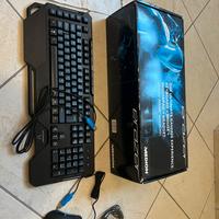 Set mouse e tastiera da gaming