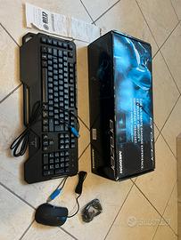 Set mouse e tastiera da gaming