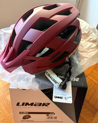 Casco Limar ALBEN, rosso scuro
