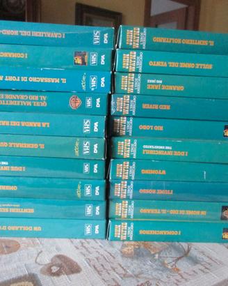 18 VHS John Wayne L'Eroe Americano John Ford