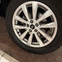 Quattro cerchi in lega e gomme audi q3 sp