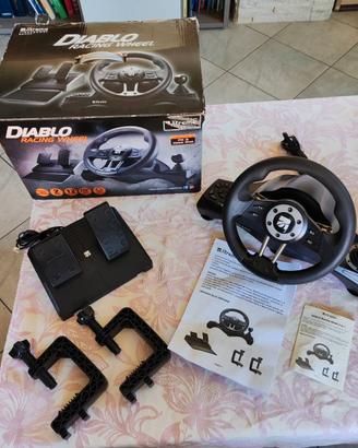 Volante e Pedaliera Xtreme Diablo Racing Wheel