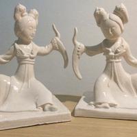 Fermalibri  ceramica Zaccagnini Firenze