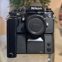 NIKON F3  con motore MD4  con 35-135 zoom