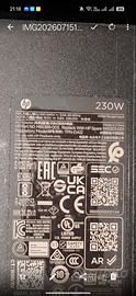 Alimentatore originale HP 230W M41303-001