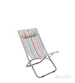 Spiaggina sedia sdraio pieghevole