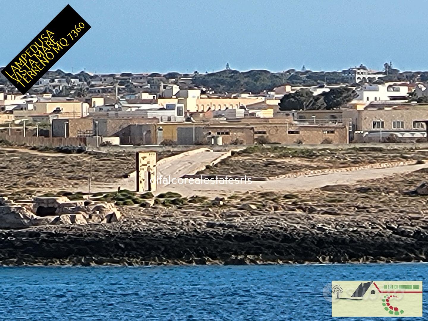 Terreno vista mare Lampedusa Cala Croce mq 7360 - Vista 2
