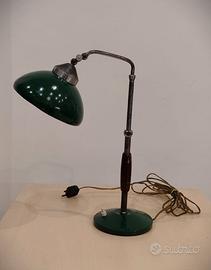 Lampada ministeriale da tavolo vintage