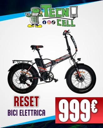 BICI ELETTRICA RESET