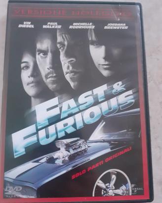 DVD Fast and Furious Solo parti Originali
