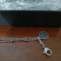 Bracciale unisex in acciaio albero della vita 