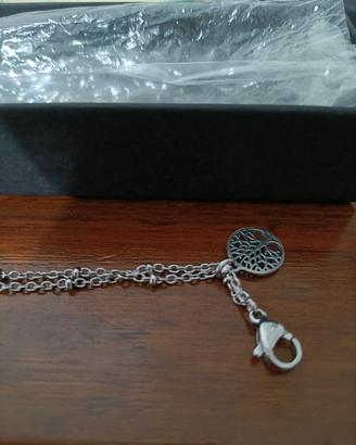 Bracciale unisex in acciaio albero della vita 