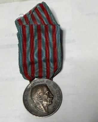 Argento Medaglia Vittorio Emanuele III Re d' Itali