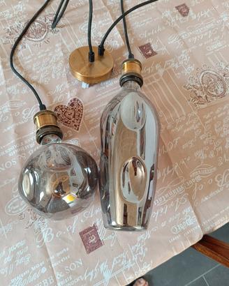lampadario sospensione Design industriale/ Vintag