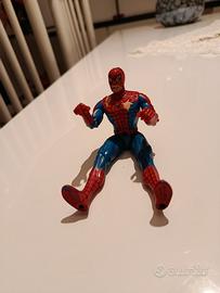 Uomo ragno anni 90 in gomma 