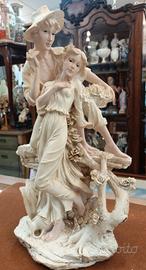 Scultura in resina coppia di innamorati 