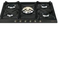 piano cottura gas 5 fuochi smeg