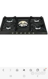 piano cottura gas 5 fuochi smeg