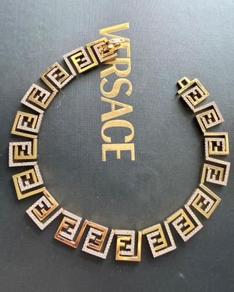 Fendace collana nuova 2022 - Fendi x Versace