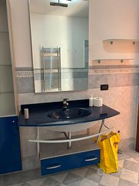 Set completo bagno mobile lavabo specchio