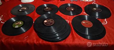 Set di dischi in vinile 78 giri