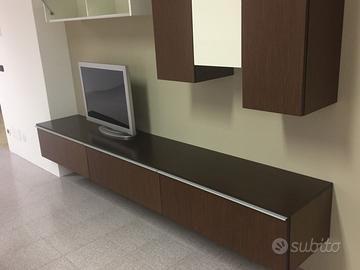 Parete soggiorno tv nuovo