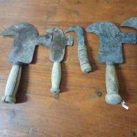 Serie 5 Roncole e Roncetti Antichi - Ferro e Legno