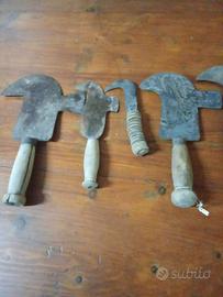 Serie 5 Roncole e Roncetti Antichi - Ferro e Legno