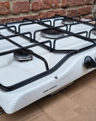 Piano Cottura Cucina GAS REX 5 Fuochi Bianco