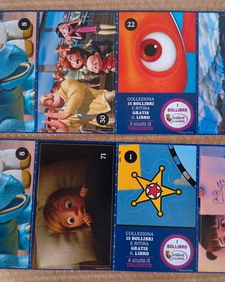 Set 8 figurine Disney pixar 