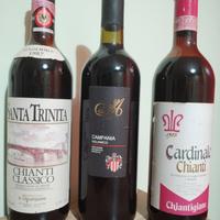 bottiglie di vino da collezione