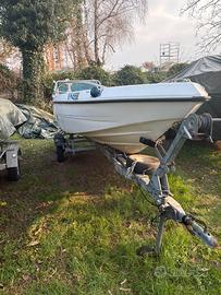 Open 5 metri + motore senza patente + carrello