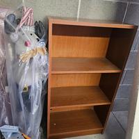 Mobiletto a ripiani, libreria NOCE