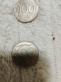 moneta italiana 50 /100 lire mini piccoli