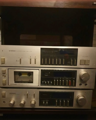 Stereo Pioneer 3 pezzi + mobile