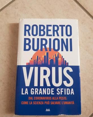 Libro VIRUS la grande sfida Roberto Burioni