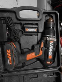 Trapano a batteria Worx