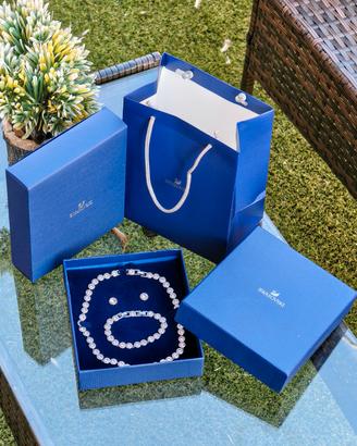 Set Swarovski Angelic Cristalli Chiari 