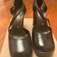Décolleté nero lucido tg 37