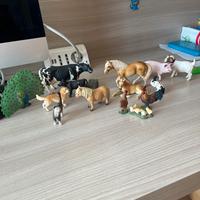 animali della fattoria schleich