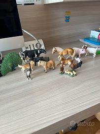 animali della fattoria schleich