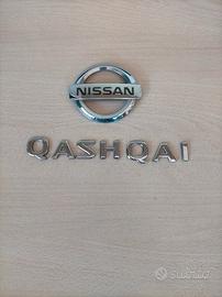 Logo+Scritta portellone posteriore Nissan Qashqai