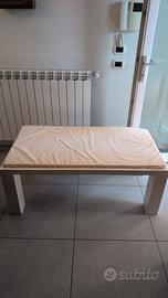 Lettino/Fasciatoio artigianale in legno massello