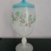 Vaso in vetro con coperchio 