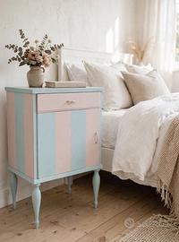 Comodino shabby chic