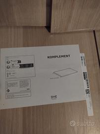 5 mensole Komplement PAX Ikea 50x35