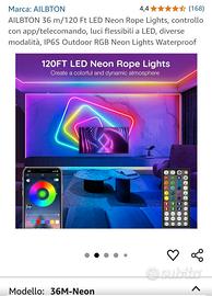 LED Neon Rope Lights, controll