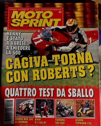 Rivista MOTOSPRINT numero 43 del 1995