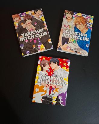 Manga Yarichin Bitch Club 1-3 Jpop. 